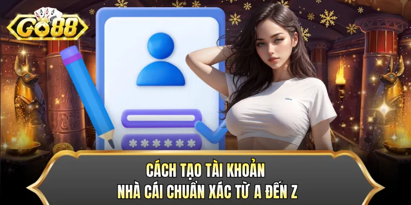 Cách tạo tài khoản nhà cái chuẩn xác từ A đến Z 